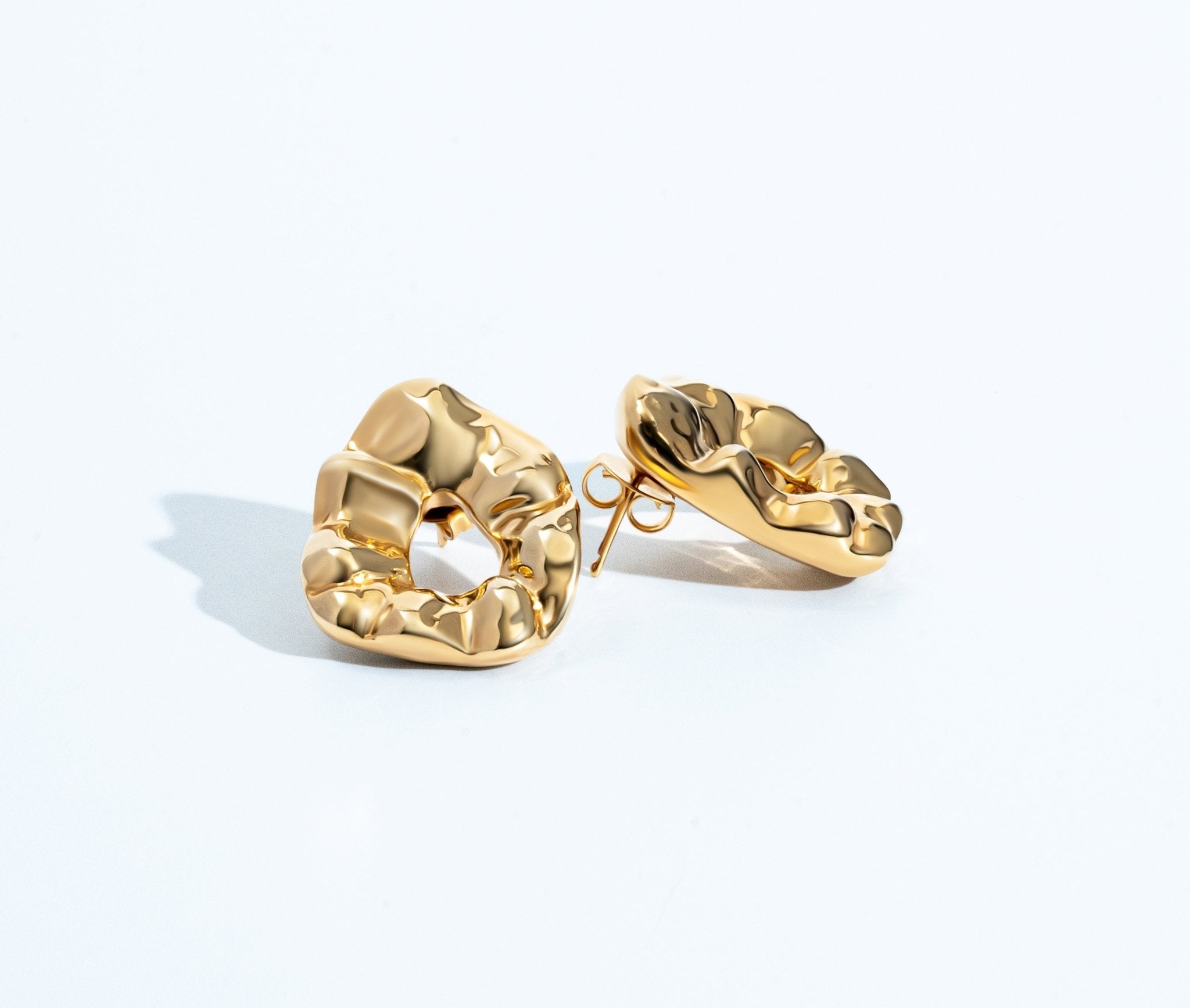 Nathalia Gold Earrings - Zyrola
