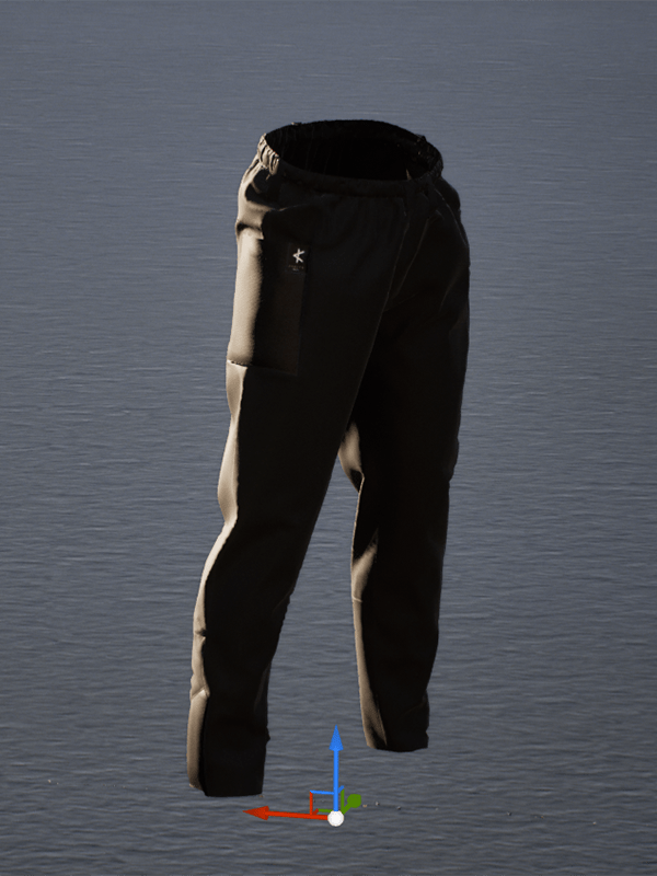 Pantalon Taitsu - Full Black - Zyrola