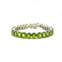 Peridot Bracelet in .925 Sterling Silver - KSD 43114 - Zyrola