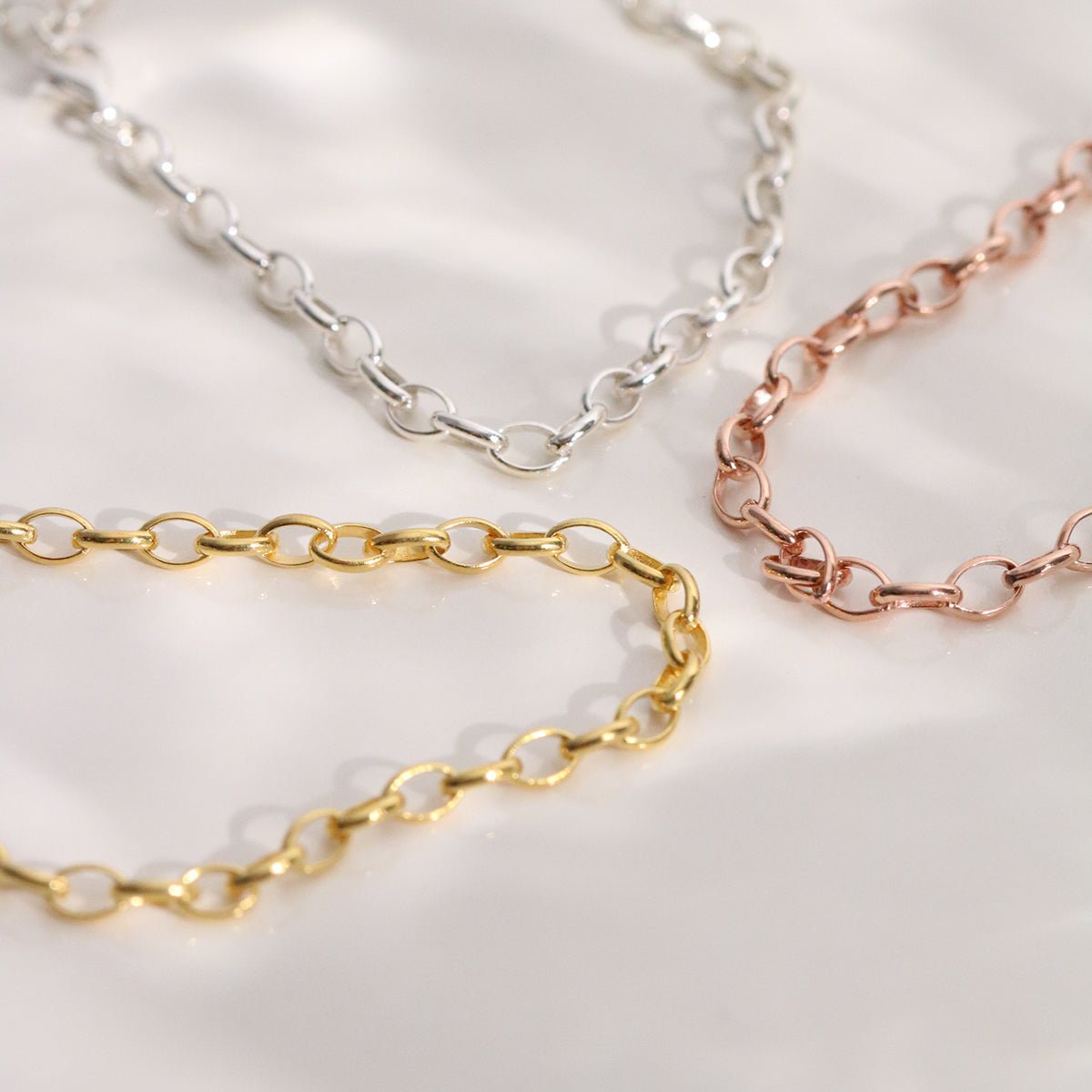 Plain chain heart bracelet - Zyrola