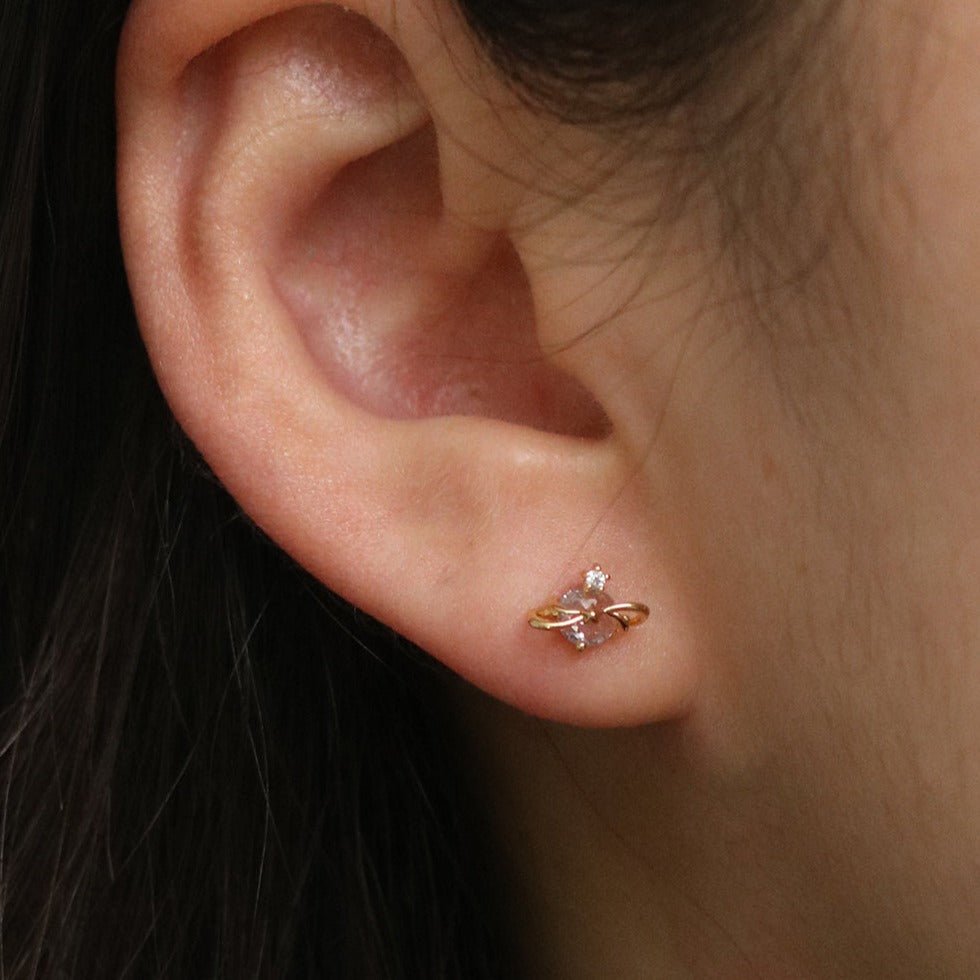 Princess saturn earrings - Zyrola