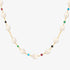 Rainbow pearl beads necklace - Zyrola