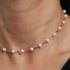Rainbow pearl beads necklace - Zyrola