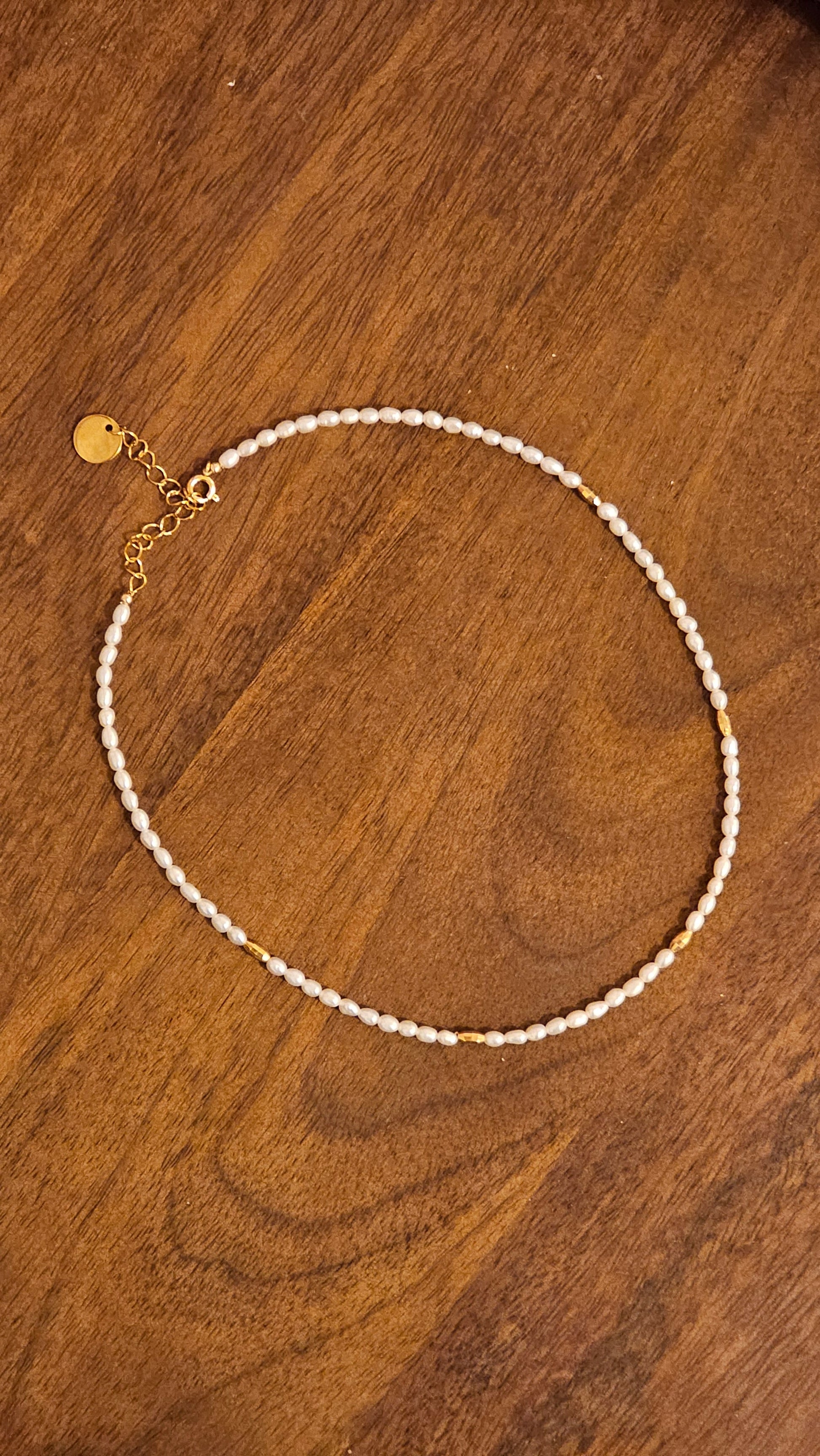 Collier Bess en perles fines