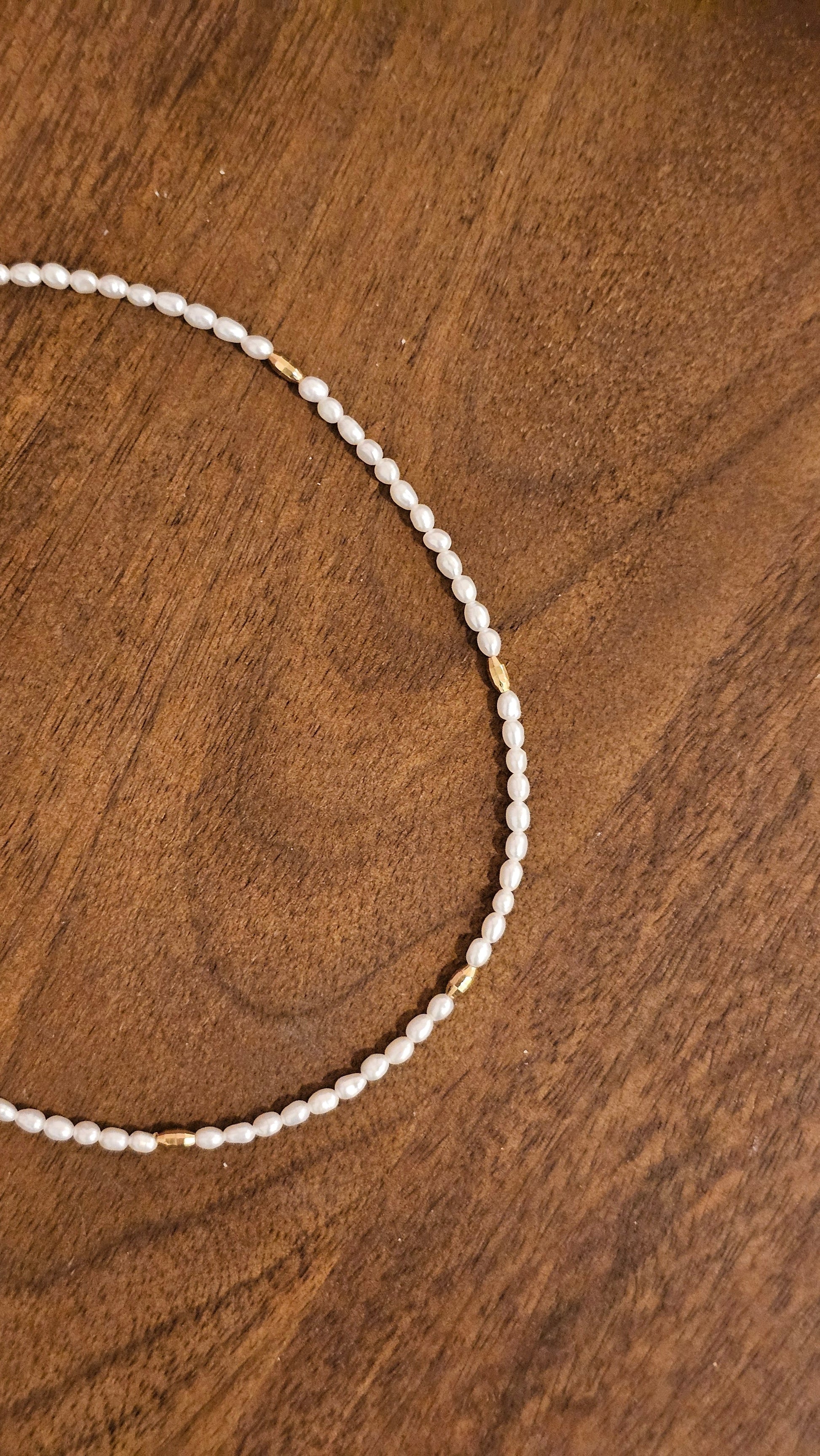 Collier Bess en perles fines