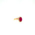 Ruby and Diamond Ring in 14K Yellow Gold - KGR 17165 - Zyrola