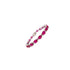 Ruby Bracelet in .925 Sterling Silver - KSD 44413 - Zyrola