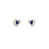 Ruby Earring in .925 Sterling Silver - KST 53194 - Zyrola