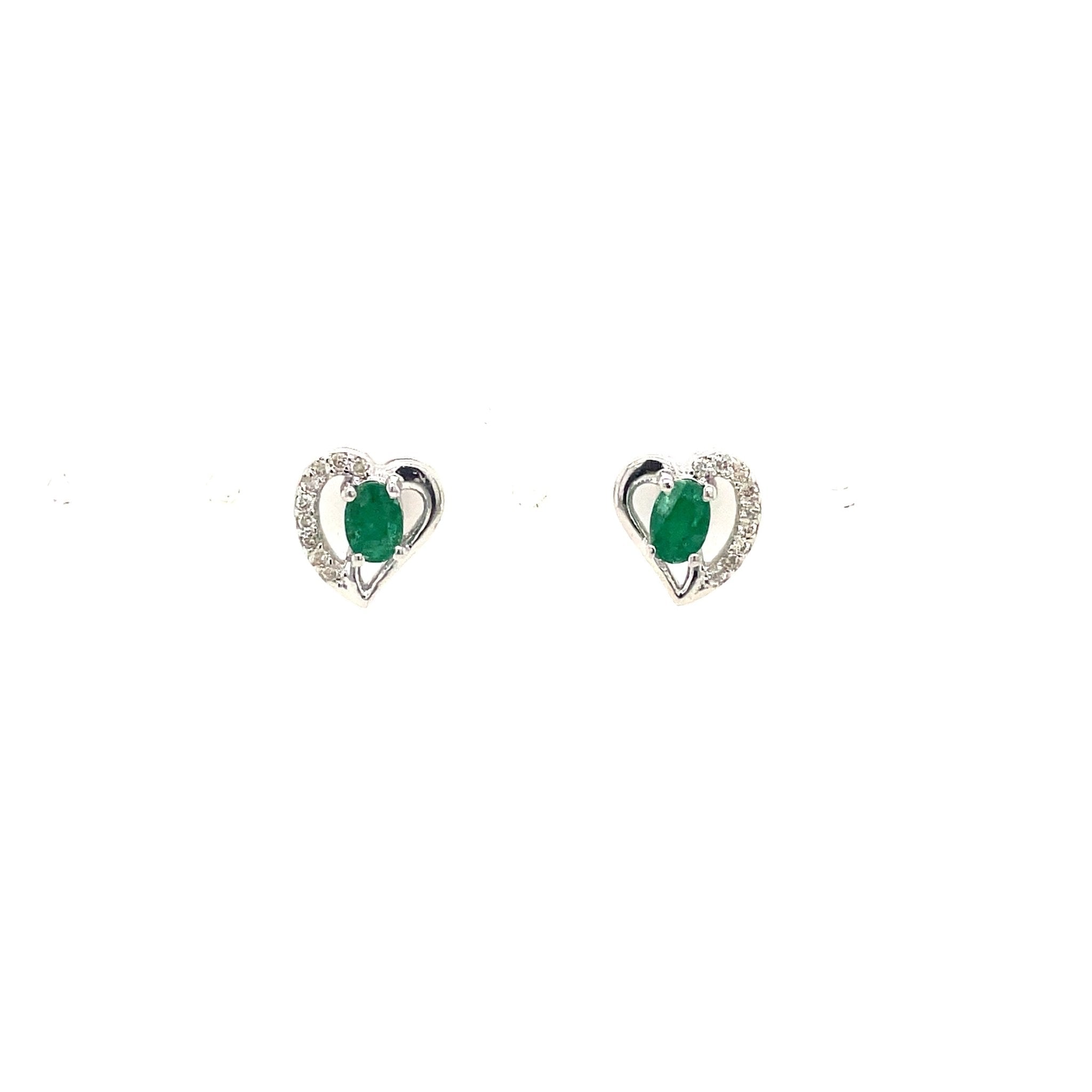 Ruby Earring in .925 Sterling Silver - KST 53194 - Zyrola