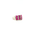 Ruby Jewellery Set in .925 Sterling Silver - KSS 6560 - Zyrola