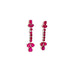 Ruby Necklace Set in .925 Sterling Silver - KSS 68930 - Zyrola