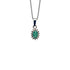 Ruby Pendant in .925 Sterling Silver - KSP 32352 - Zyrola