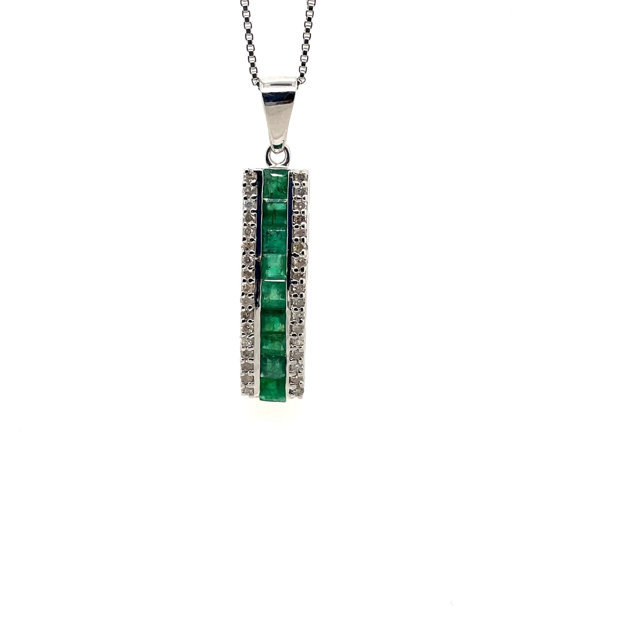 Ruby Pendant in .925 Sterling Silver - KSP 35696 - Zyrola