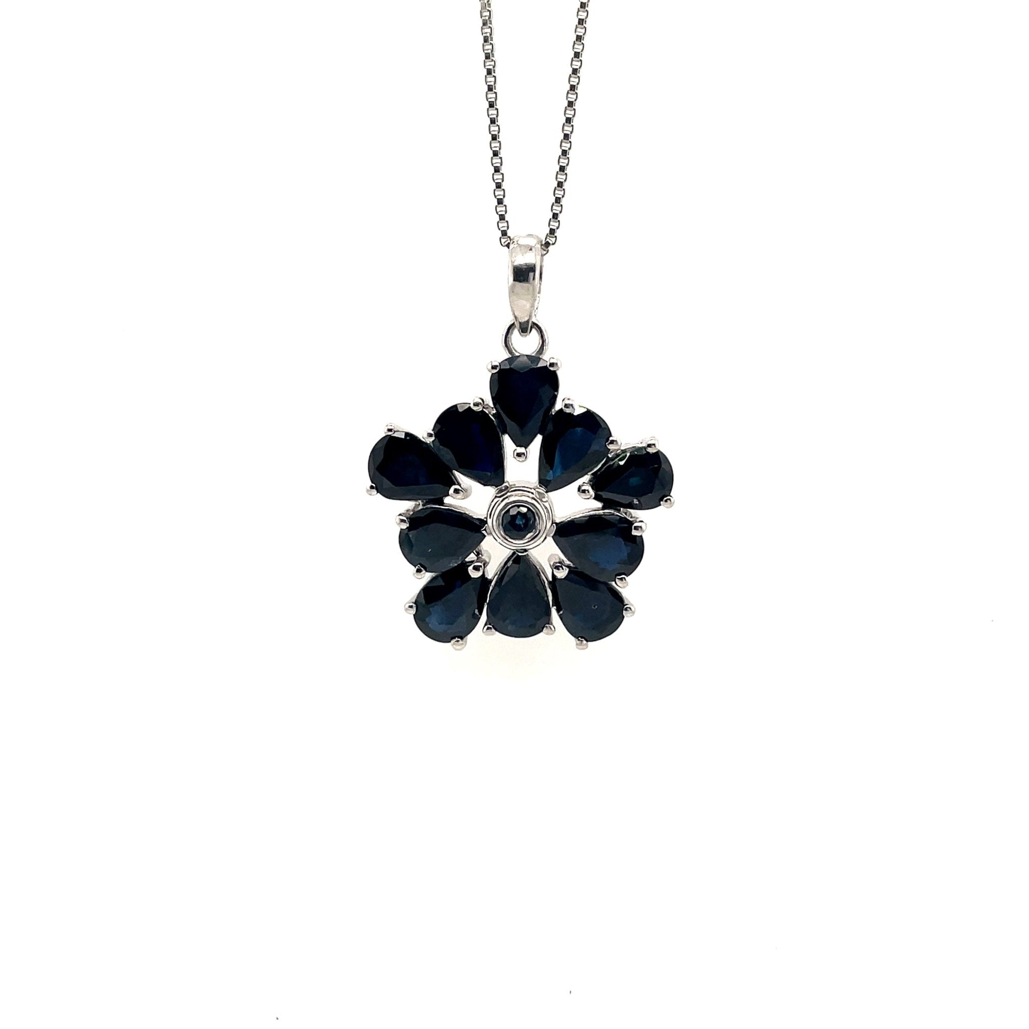 Ruby Pendant in .925 Sterling Silver - KSP 35988 - Zyrola