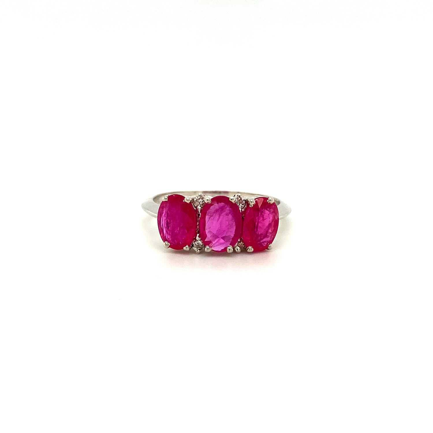 Ruby Ring in .925 Sterling Silver - KSR 11913 - Zyrola