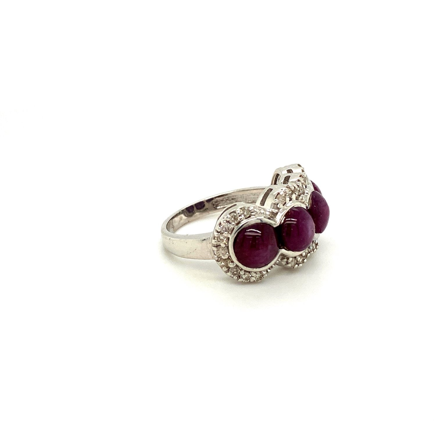 Ruby Ring in .925 Sterling Silver - KSR 14779 - Zyrola