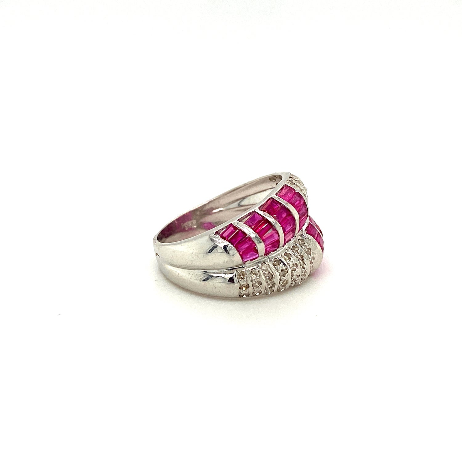 Ruby Ring in .925 Sterling Silver - KSR 15571 - Zyrola