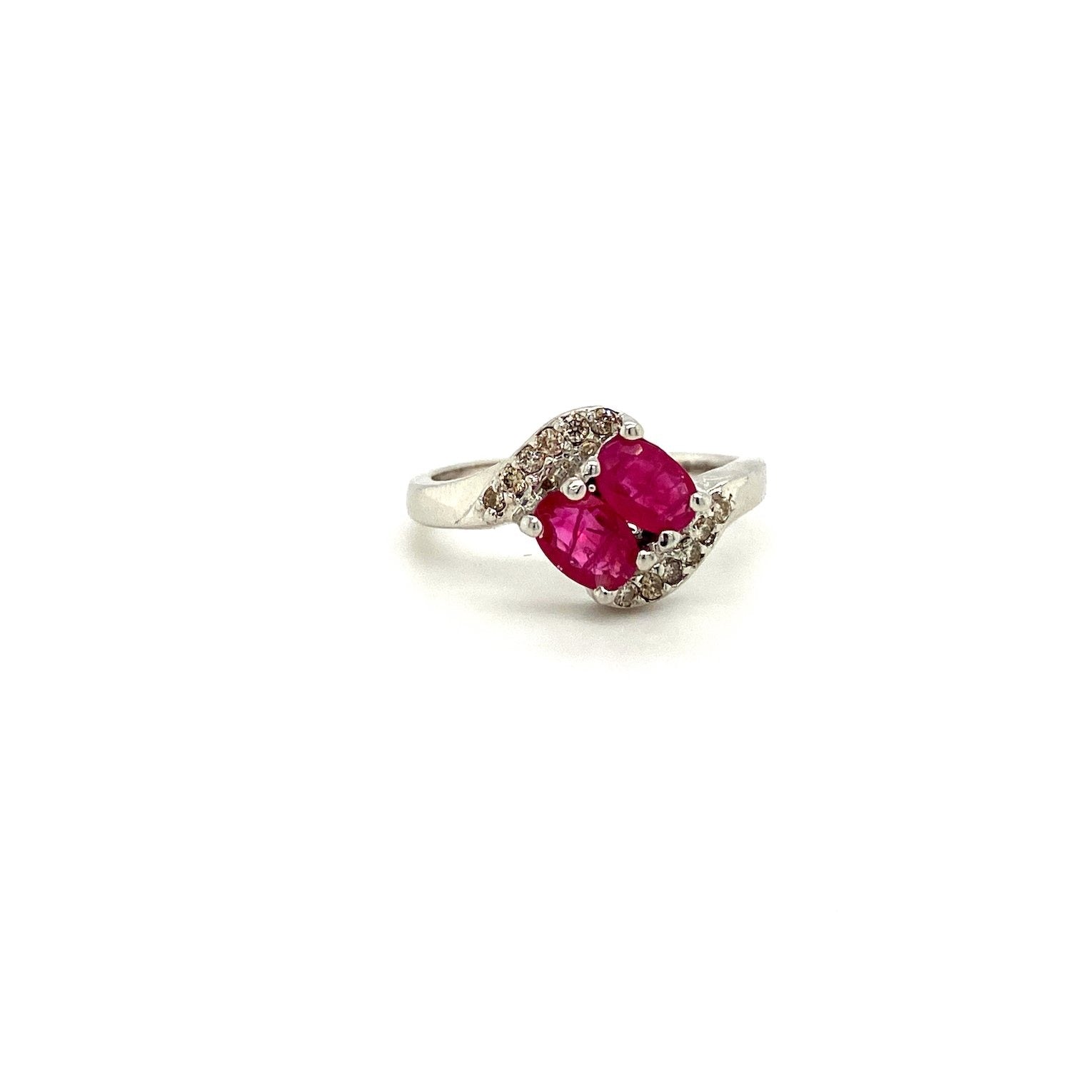 Ruby Ring in .925 Sterling Silver - KSR 17614 - Zyrola