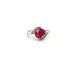 Ruby Ring in .925 Sterling Silver - KSR 17614 - Zyrola