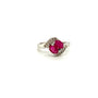 Ruby Ring in .925 Sterling Silver - KSR 17614 - Zyrola