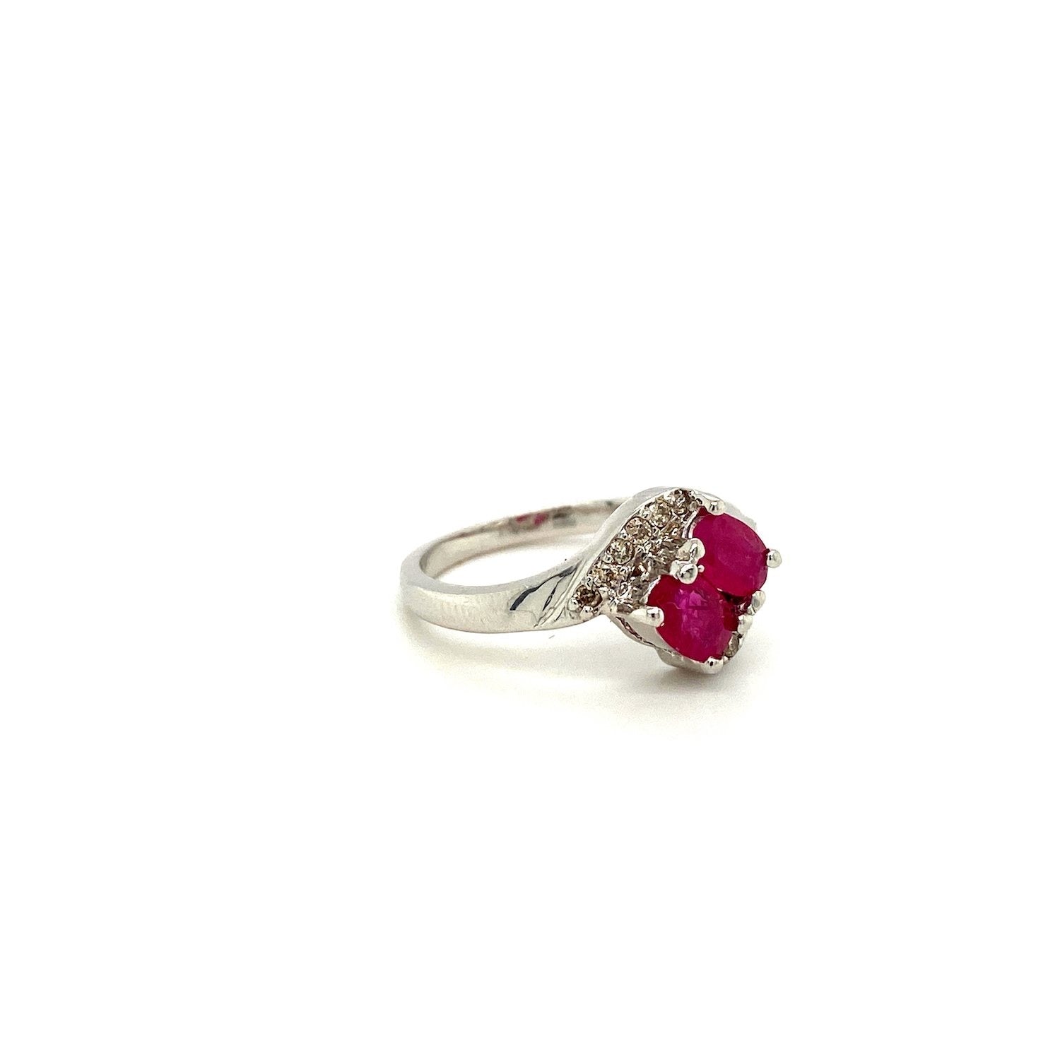 Ruby Ring in .925 Sterling Silver - KSR 17614 - Zyrola