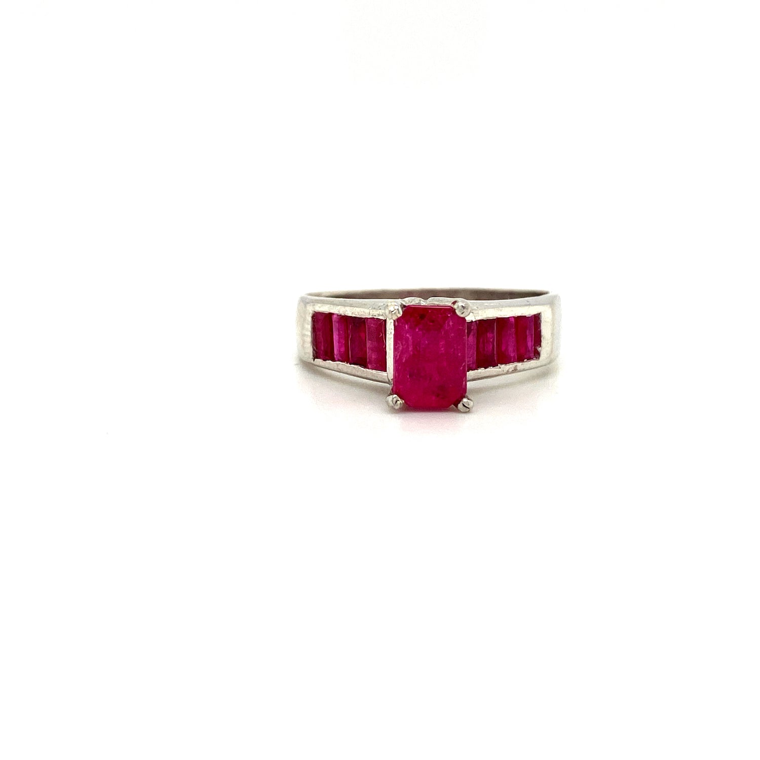 Ruby Ring in .925 Sterling Silver - KSR 2531 - Zyrola