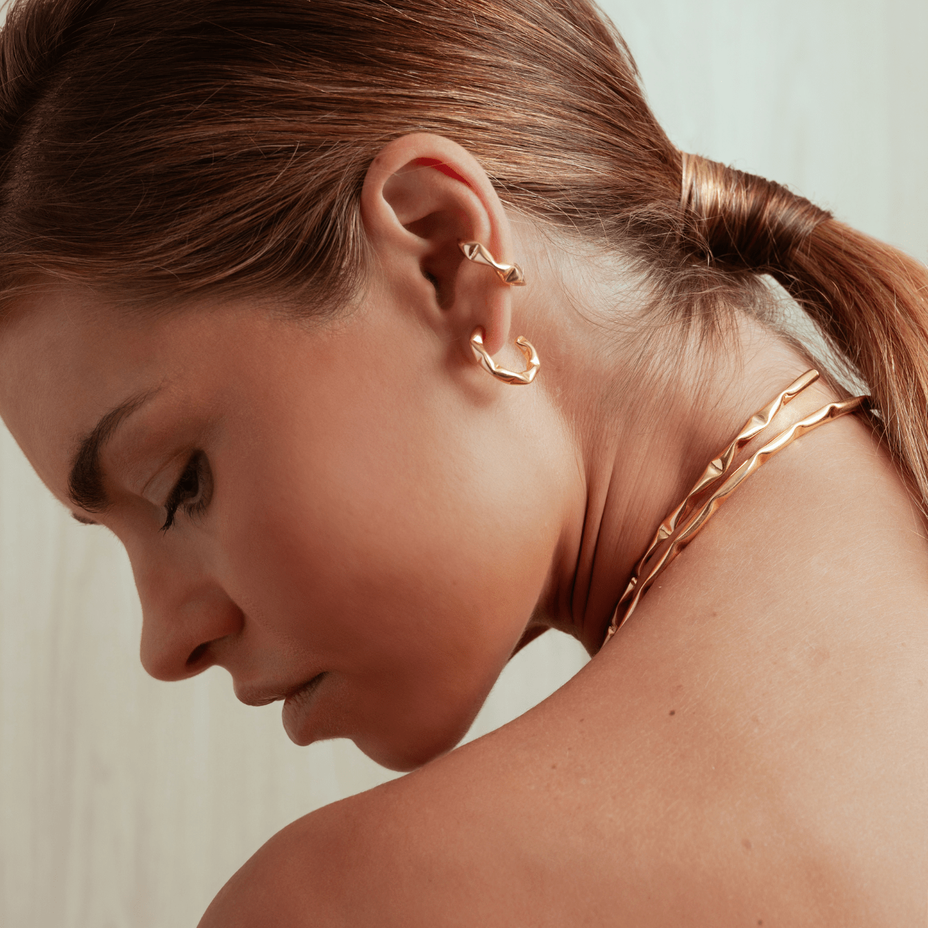 Sabrina Gold Ear Cuff - Zyrola