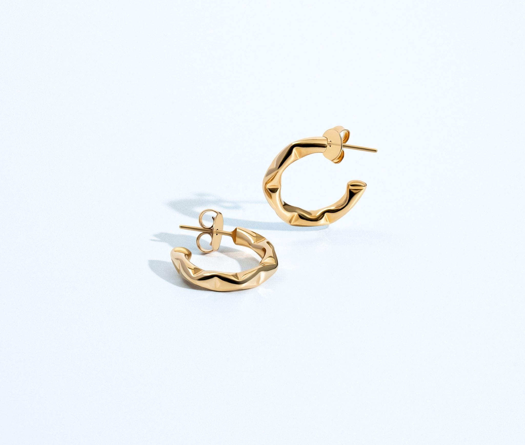 Sabrina Gold Hoops - Zyrola