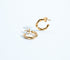 Sabrina Gold Hoops - Zyrola