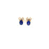 Sapphire and Diamond Earrings in 14K Yellow Gold - KGT 32175 - Zyrola