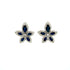 Sapphire and Diamond Earrings in 18K White Gold - KGT 32703 - Zyrola