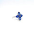 Sapphire and Diamond Ring in 14K White Gold - KGR 16079 - Zyrola