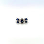 Sapphire and Diamond Ring in 18K White Gold - KGR 14858 - Zyrola
