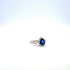 Sapphire and Diamond Ring in 18K White Gold - KGR 15957 - Zyrola