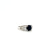 Sapphire and Diamond Ring in 18K White Gold - KGR 16570 - Zyrola