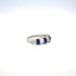 Sapphire and Diamond Ring in 18K White Gold - KGR 16758 - Zyrola
