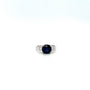 Sapphire and Diamond Ring in 18K White Gold - KGR 16914 - Zyrola