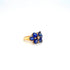 Sapphire and Diamond Ring in 18K Yellow Gold - KGR 11636 - Zyrola