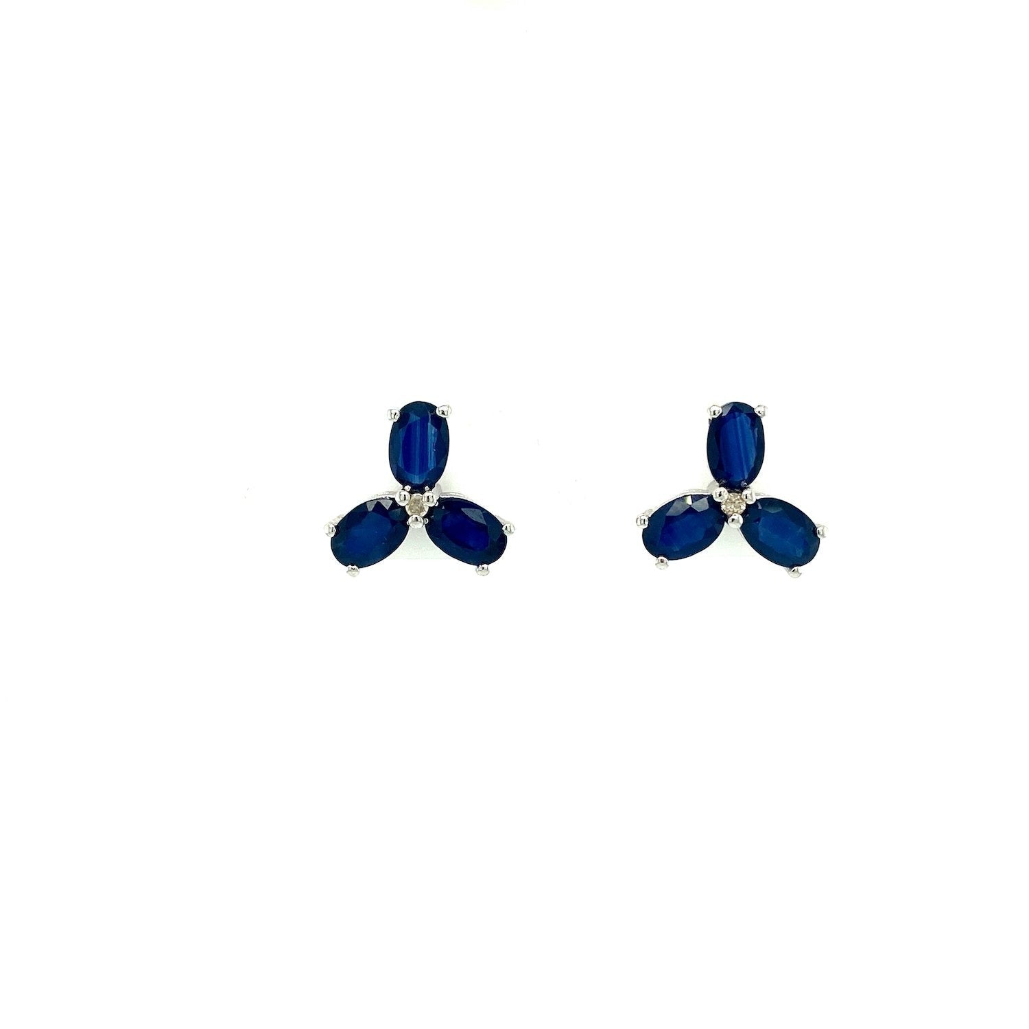 Sapphire Earring in .925 Sterling Silver - KST 51198 - Zyrola