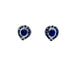 Sapphire Earring in .925 Sterling Silver - KST 59092 - Zyrola