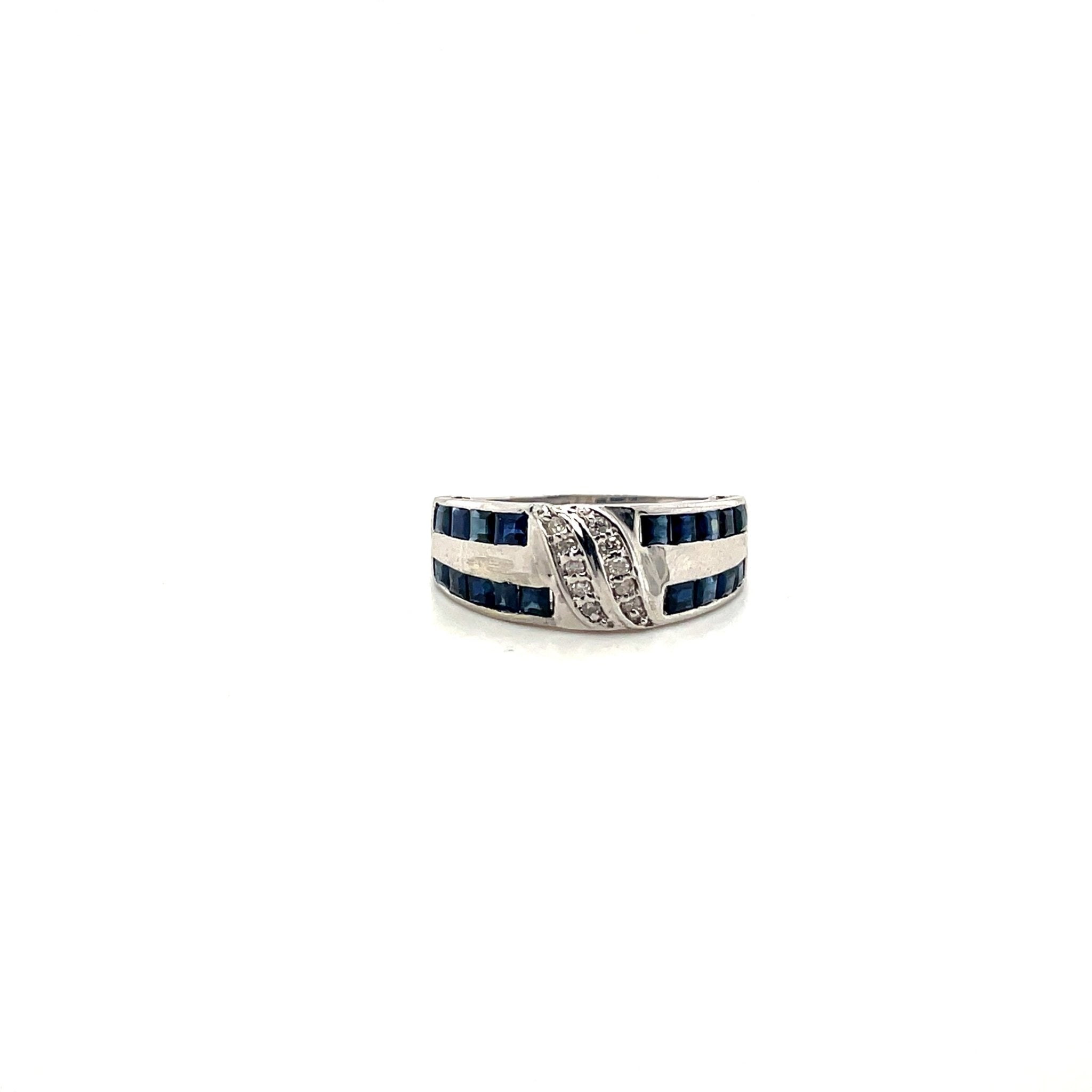 Sapphire Ring in .925 Sterling Silver - KSR 10892 - Zyrola