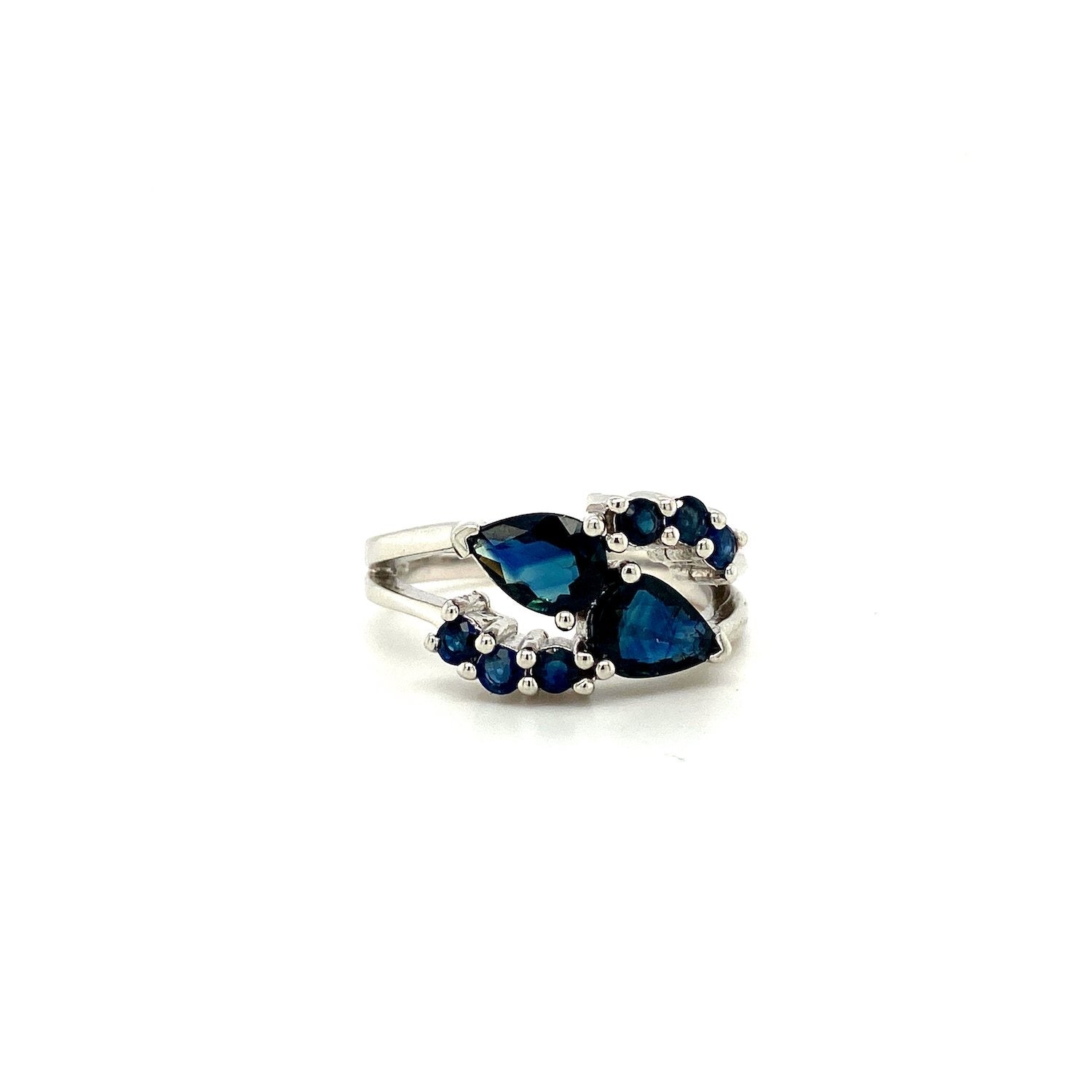 Sapphire Ring in .925 Sterling Silver - KSR 11071 - Zyrola