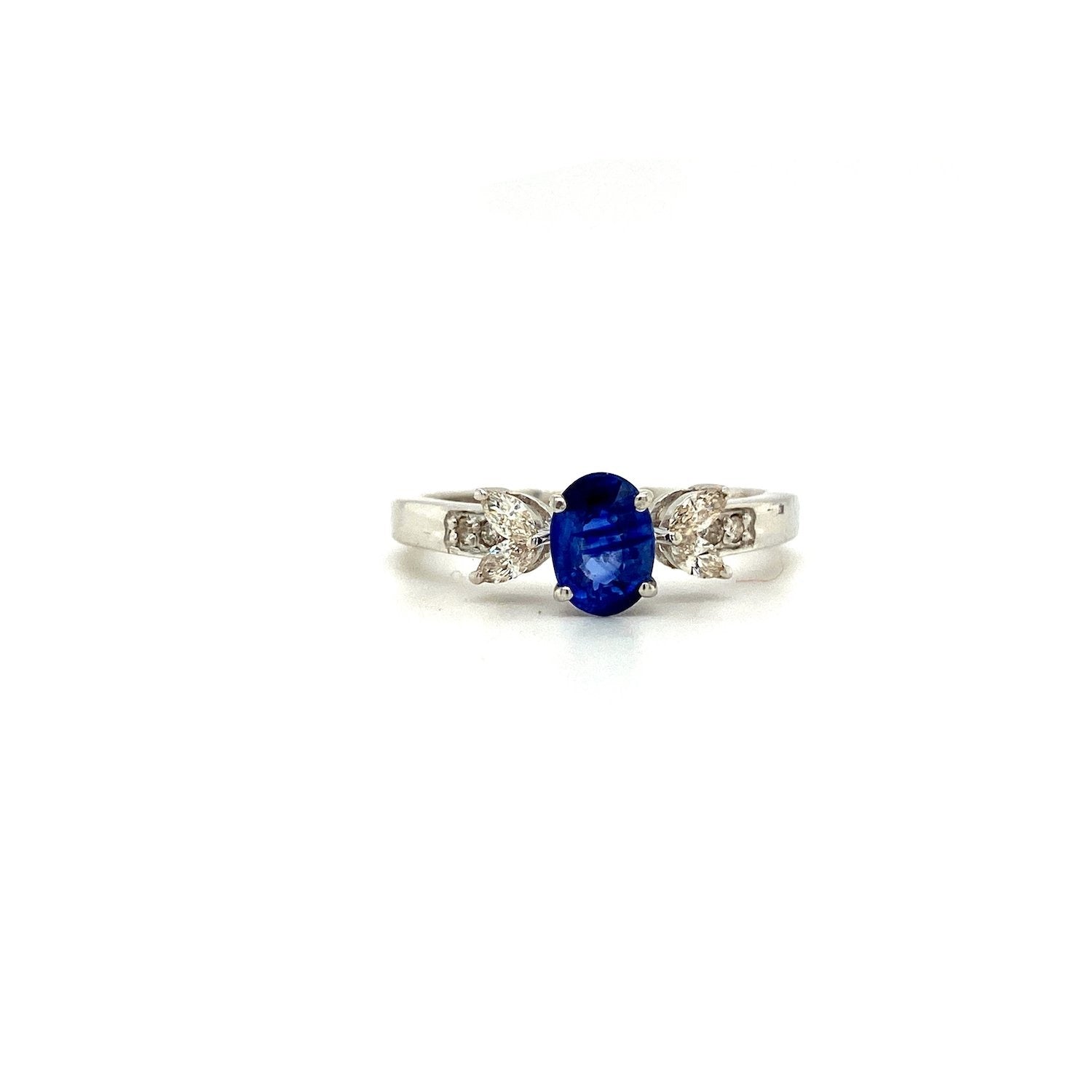 Sapphire Ring in .925 Sterling Silver - KSR 14432 - Zyrola