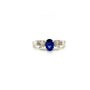 Sapphire Ring in .925 Sterling Silver - KSR 14432 - Zyrola