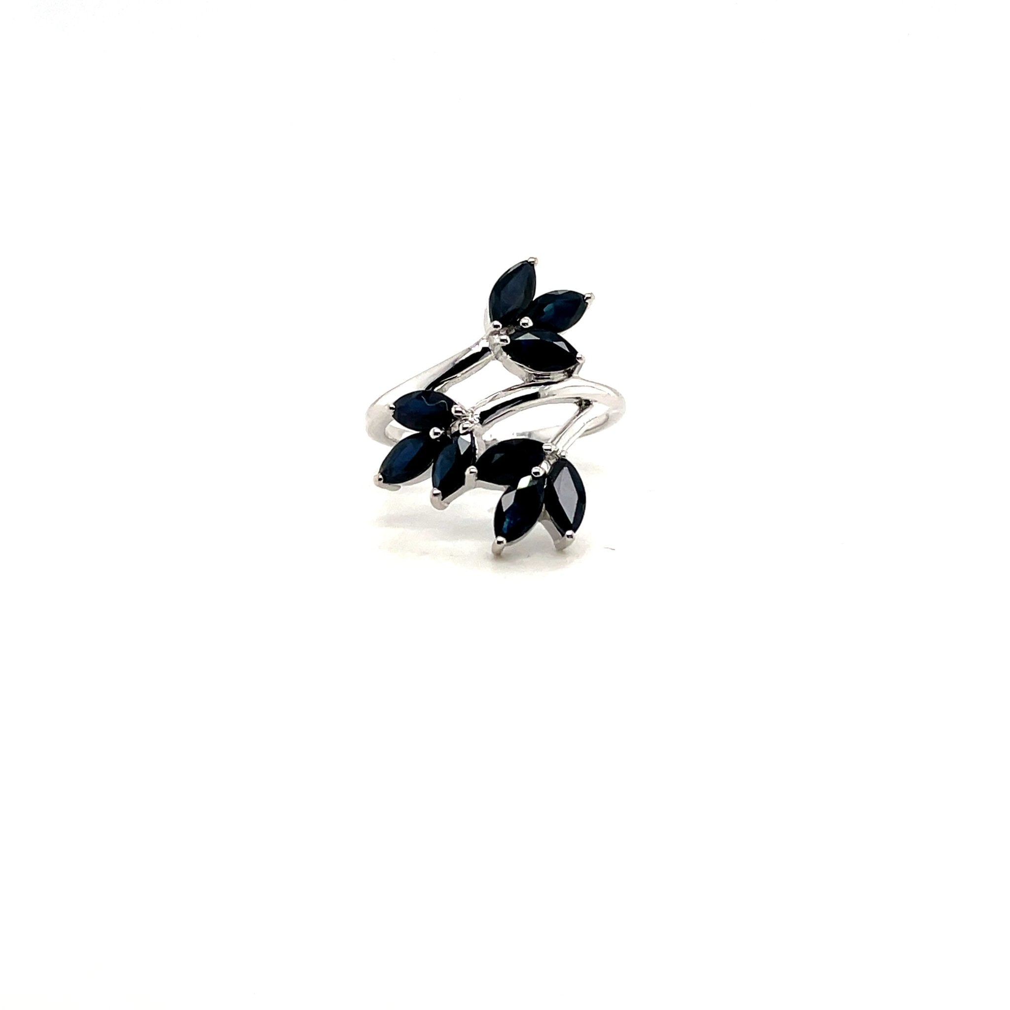 Sapphire Ring in .925 Sterling Silver - KSR 15938 - Zyrola