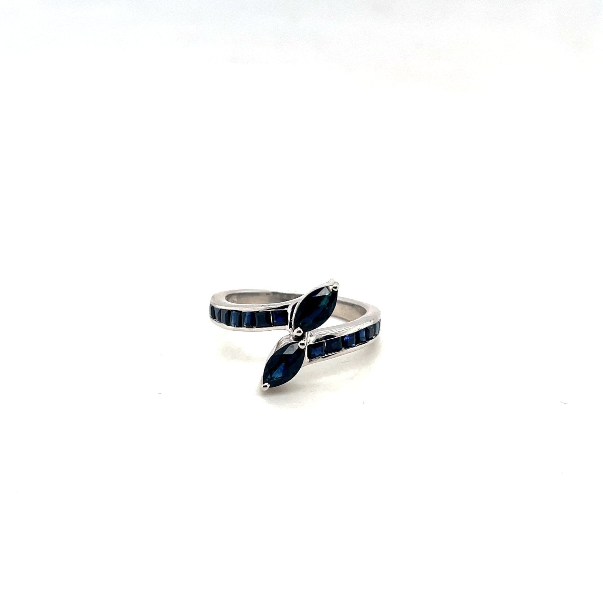Sapphire Ring in .925 Sterling Silver - KSR 16247 - Zyrola