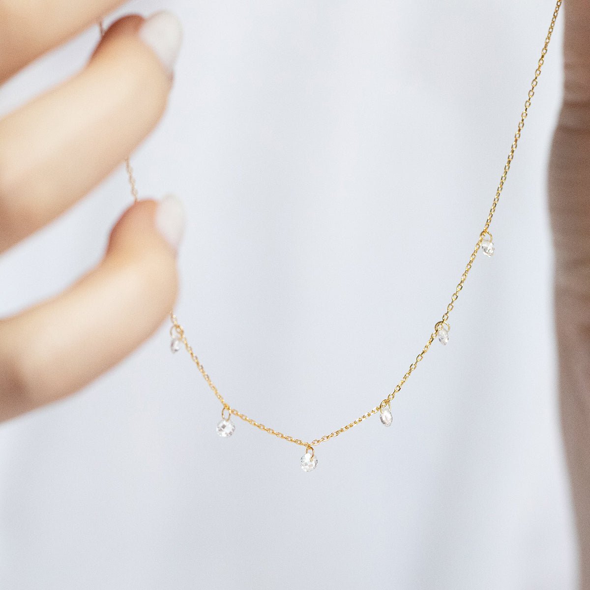 Seven drops necklace - Zyrola