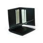 Small leather wallet - black with RFID - Zyrola