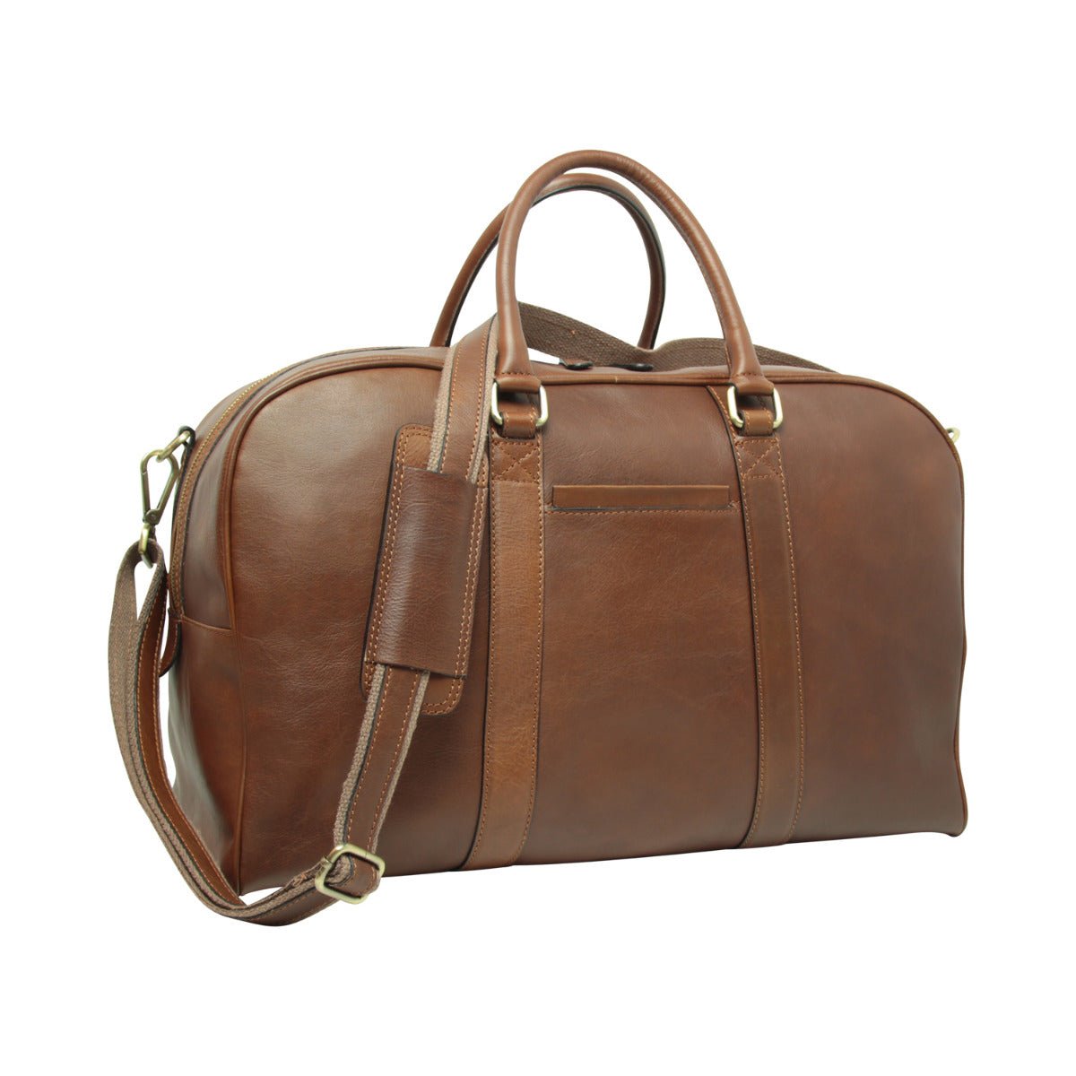 Soft Calfskin Leather Travel Bag – chestnut - Zyrola