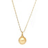South Sea Gold Pearls Mount White Pendant13 - 14 mm AA+ - Zyrola